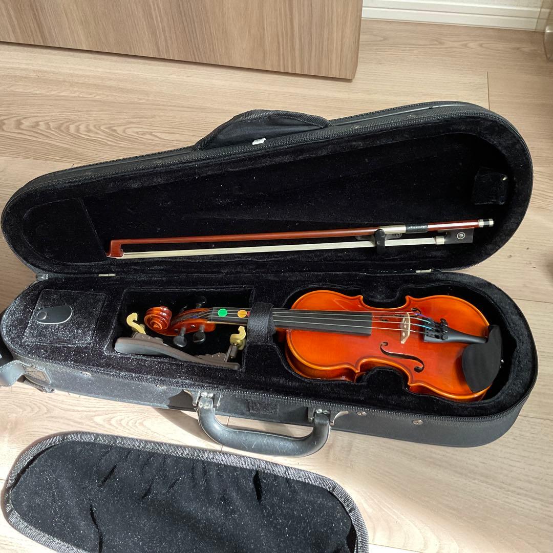 バイオリン 本体 ケース付き　1/16 gragioso 2才用