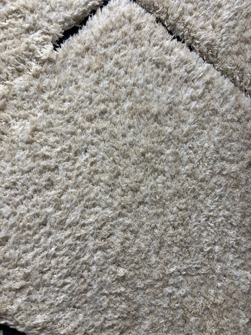 LOWYA NEW デニドラ ダイア シャギー ラグ Lサイズ 3畳