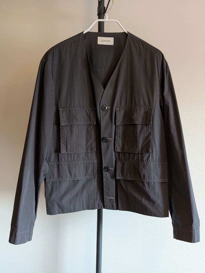 LEMAIRE ノーカラージャケット
