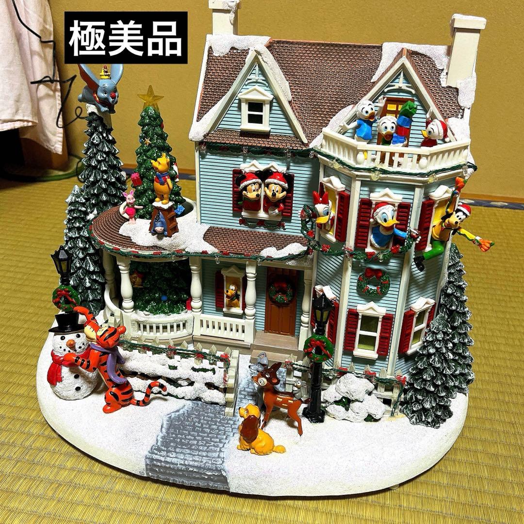 極美品　ディズニー♪Animated Holiday House ♪Costco