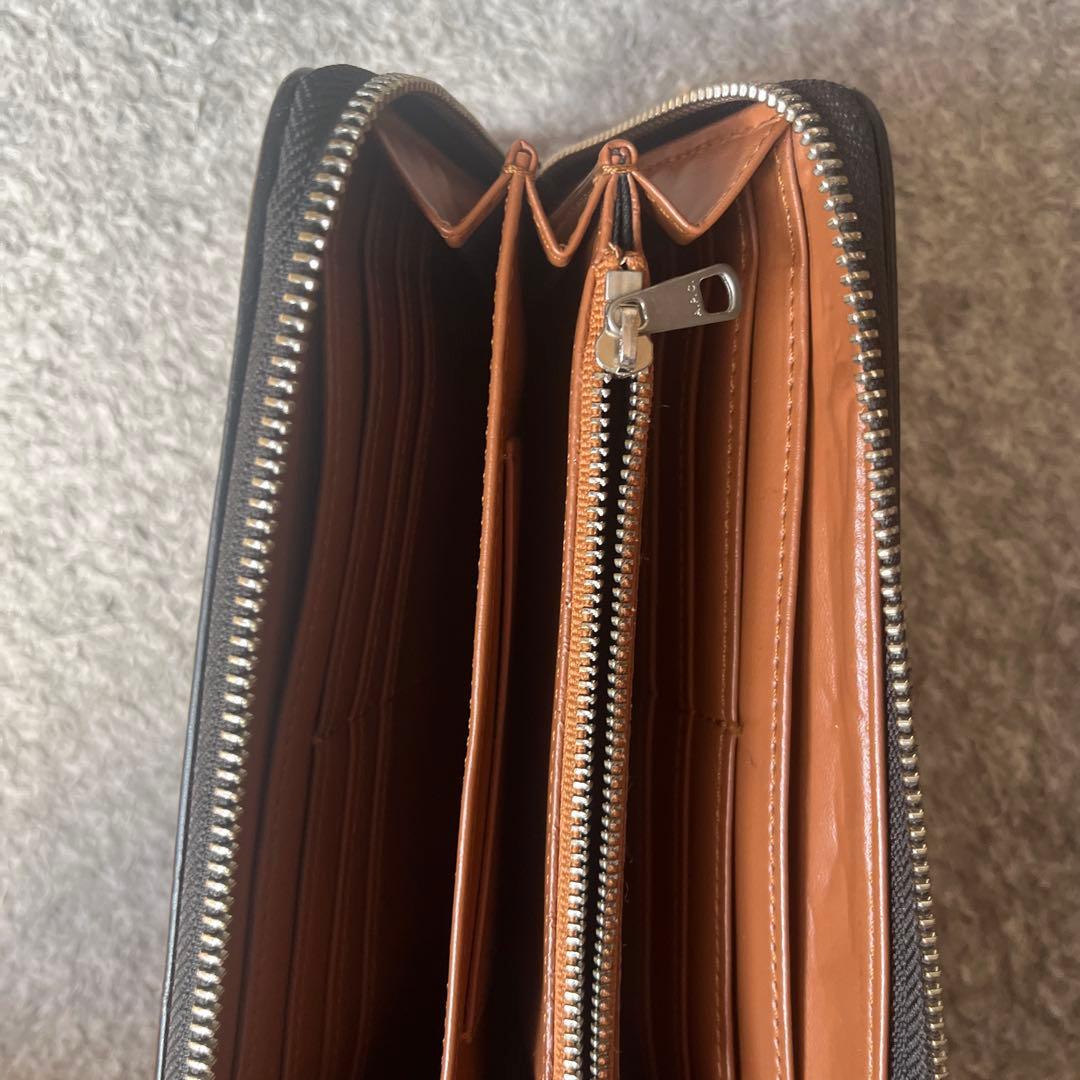 h*0様 A.P.C. ブラック 長財布とポーチ セット　アーペーセー　ビッグロ