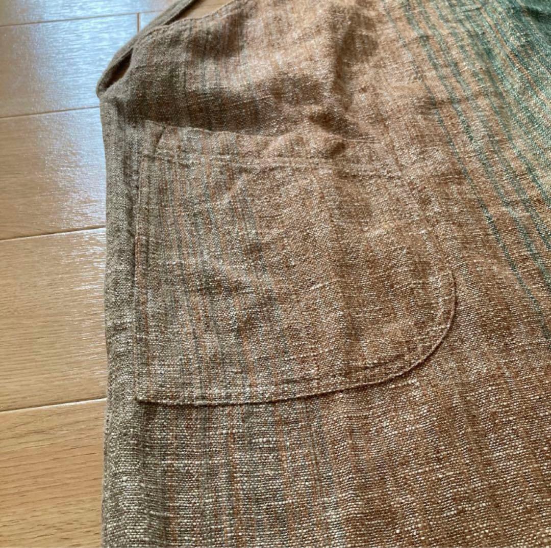 【未使用級】うさとの服 エプロンワンピース 割烹着