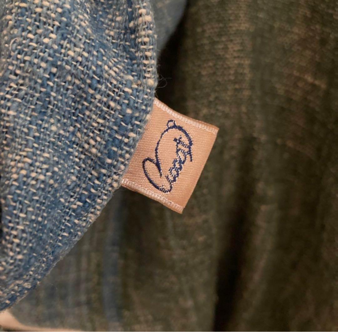 【未使用級】うさとの服 エプロンワンピース 割烹着