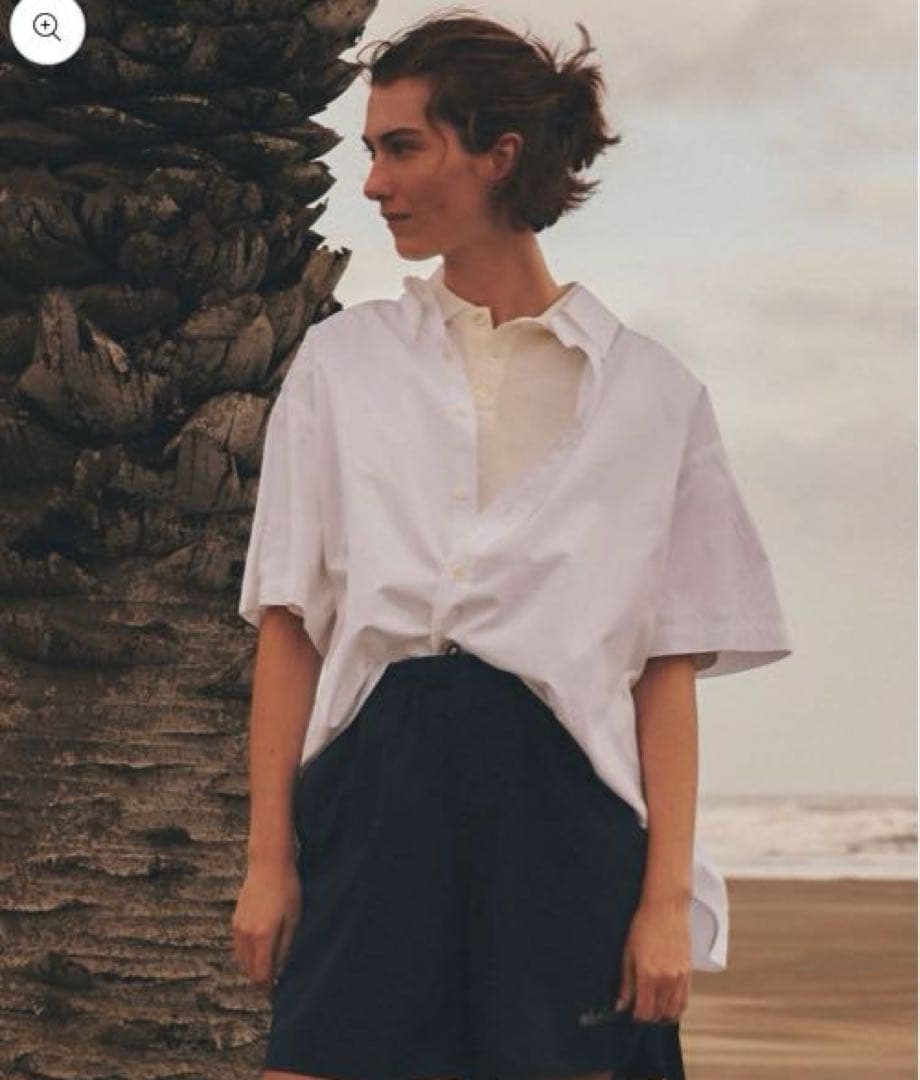 完売品THE SHINZONE HALF SLEEVE DADDY SHIRT