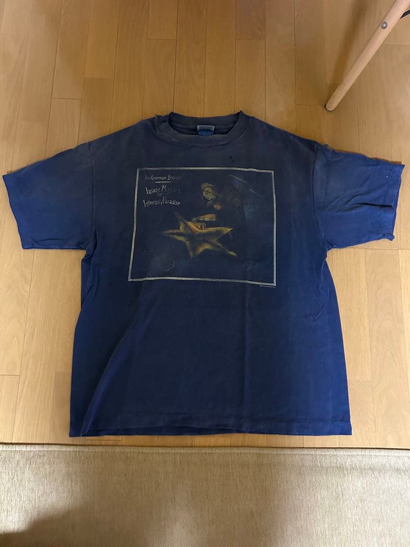 ゴ*読様 セントマイケル　極美品　カットソー　Tシャツ　半袖　ブルー　ネイビー