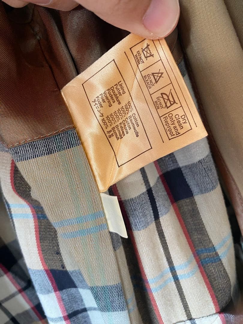 ポールスチュアート メンズ 一枚袖 コート 襟コーデュロイ 英国製