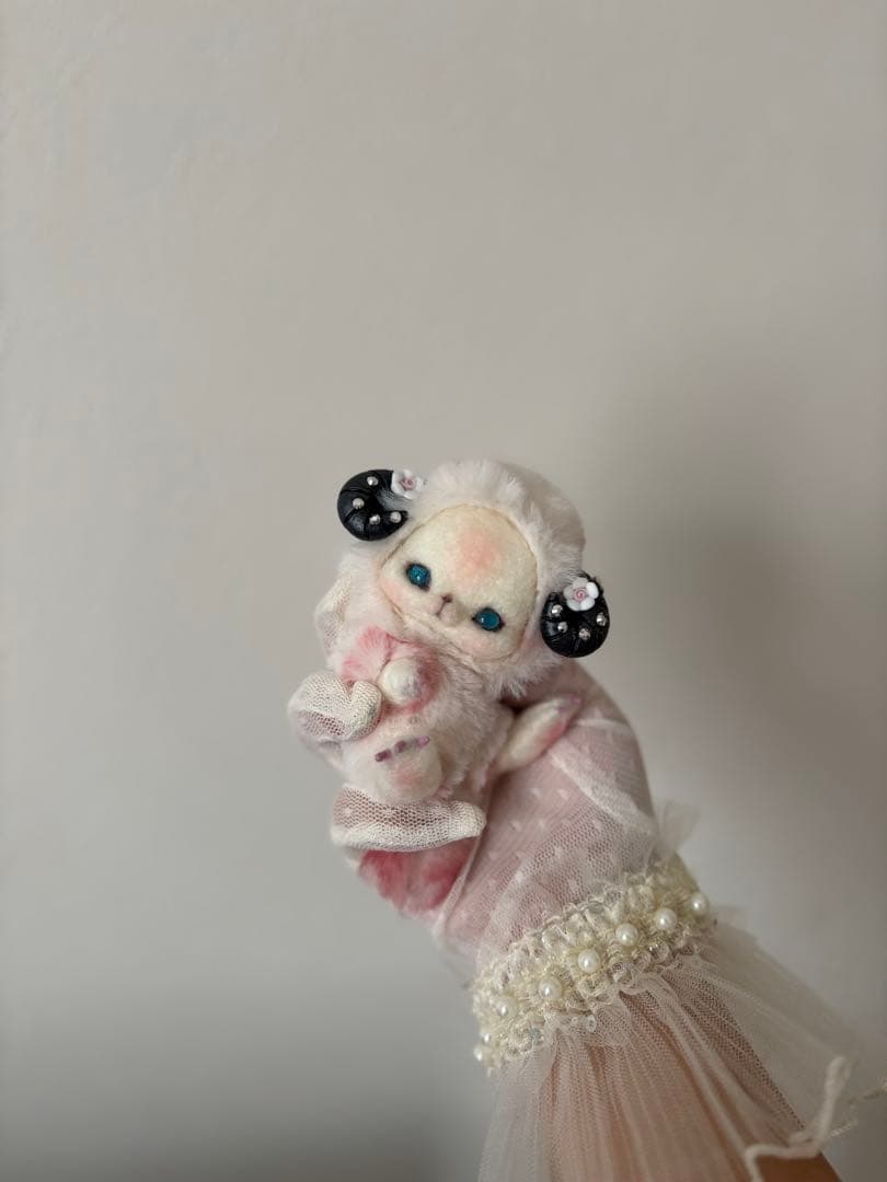 アートドール　花羊幻獣45 羊毛フェルト