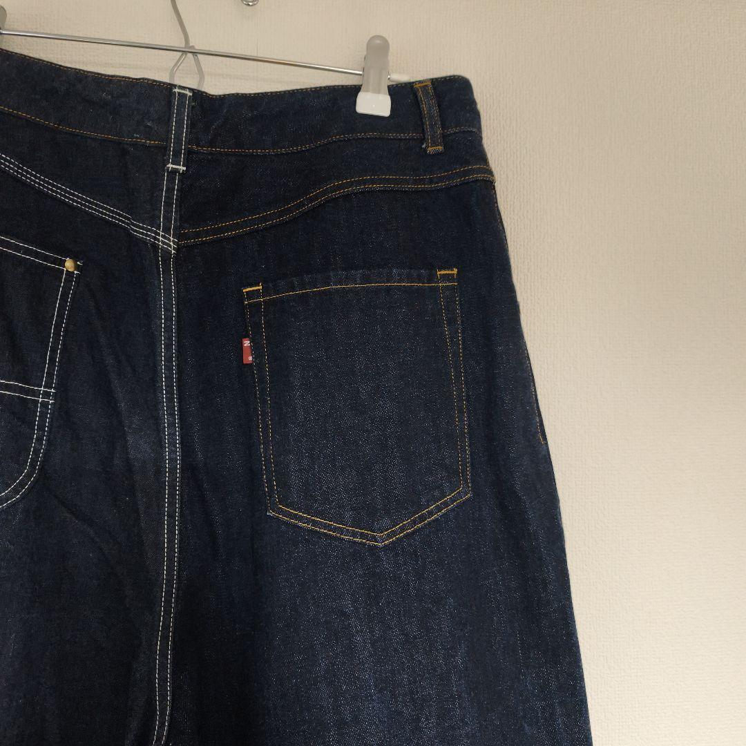 ニードルス×ビームスボーイ別注デニムヒザデルパンツ　2サイズ