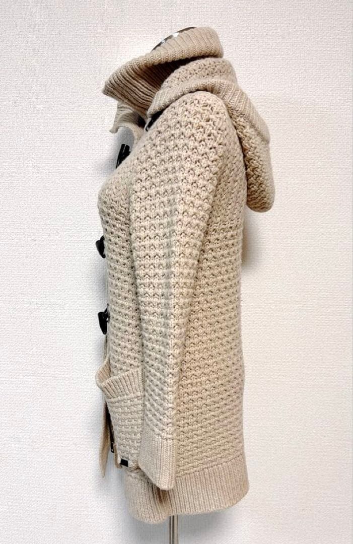 BURBERRYLONDON ダッフルコート　フーディ　2WAYカシミア　M相当