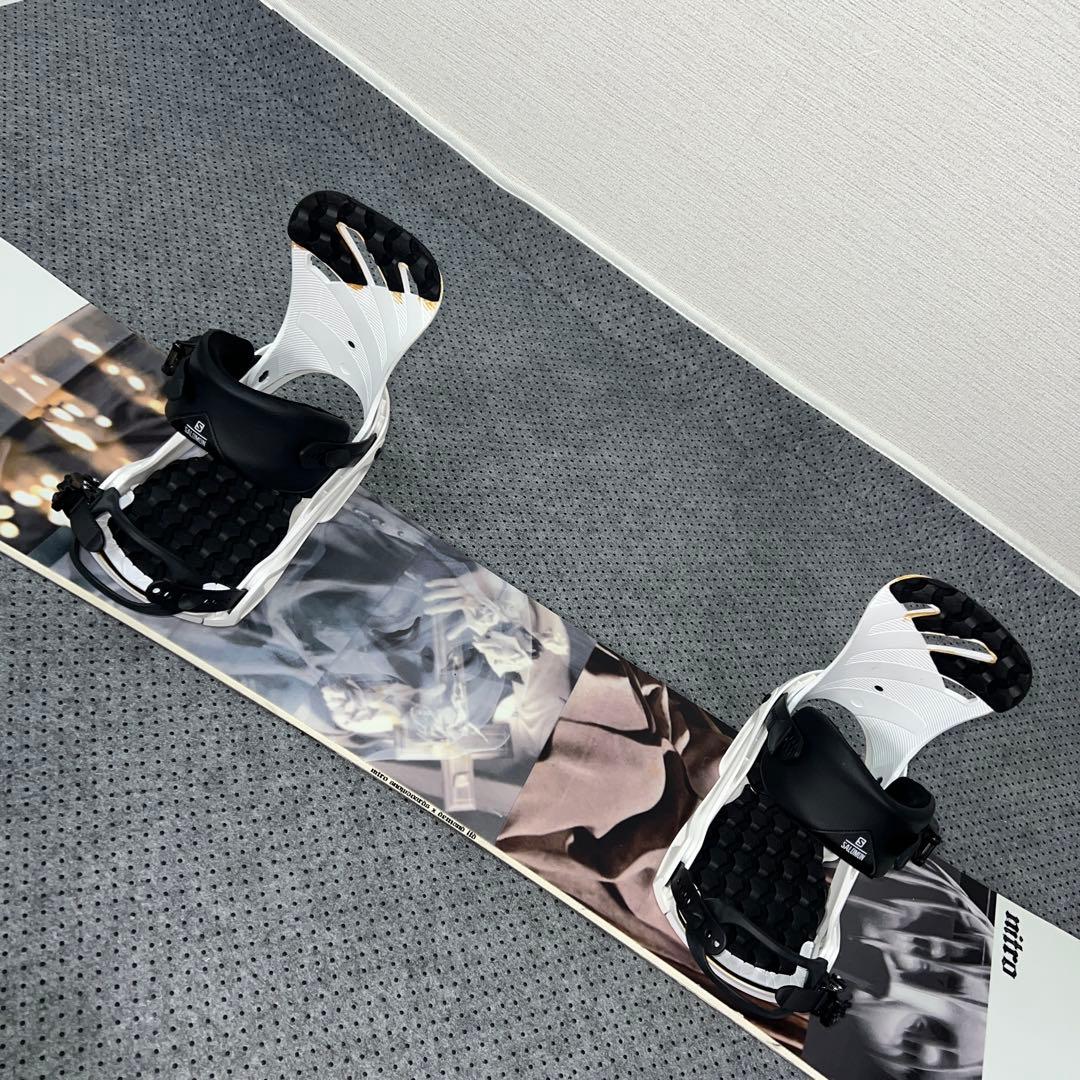 2回使用 NITRO DEMAND LTD 152＋SALOMON RHYTHM