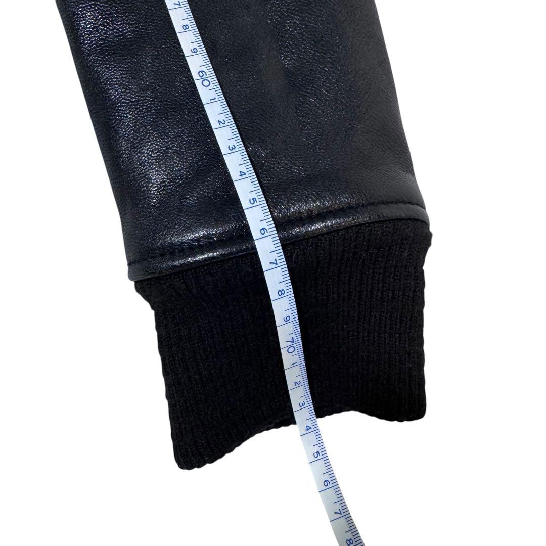 【美品】ジャーナルスタンダード MA-1 レザー ジャケット 本革 ブルゾン M