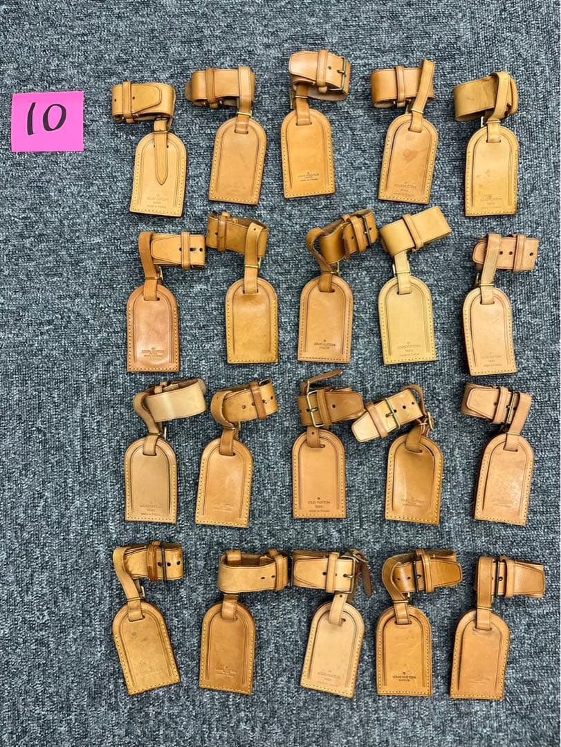 ルイヴィトン　タグセット　ネームタグ　ポワニエ 20セット