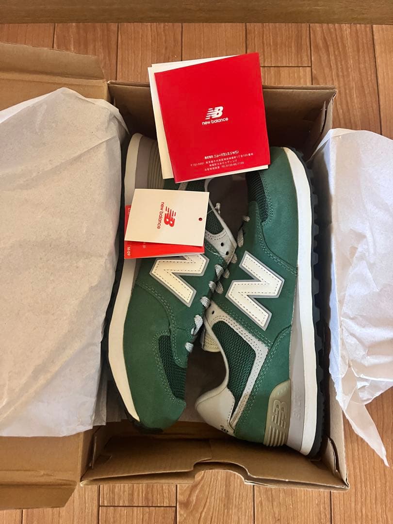 新品未使用品☆New Balance ML574VID ハンターグリーン☆