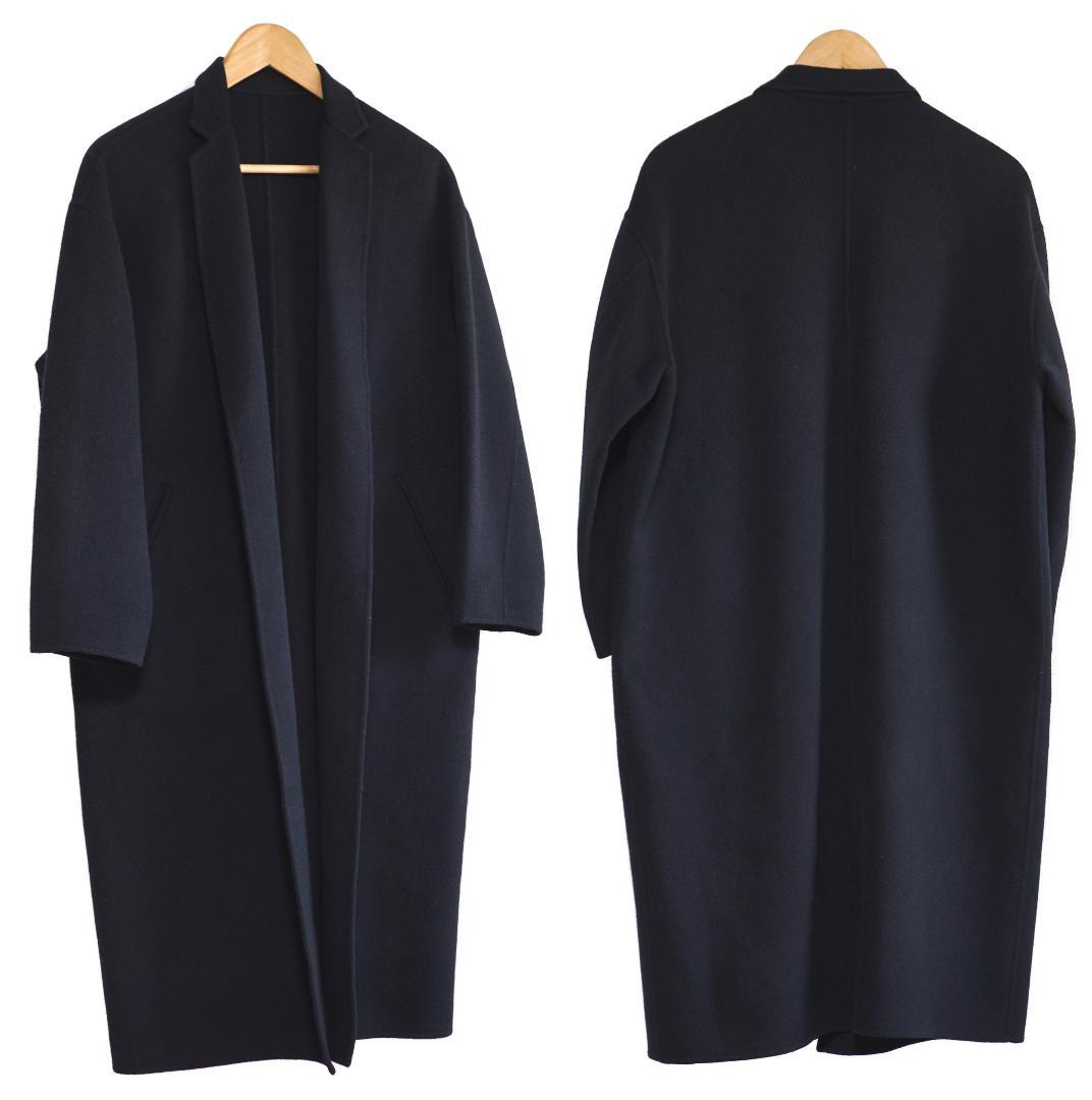 Plage ハミルトンテーラードコート 36 ネイビー プラージュ