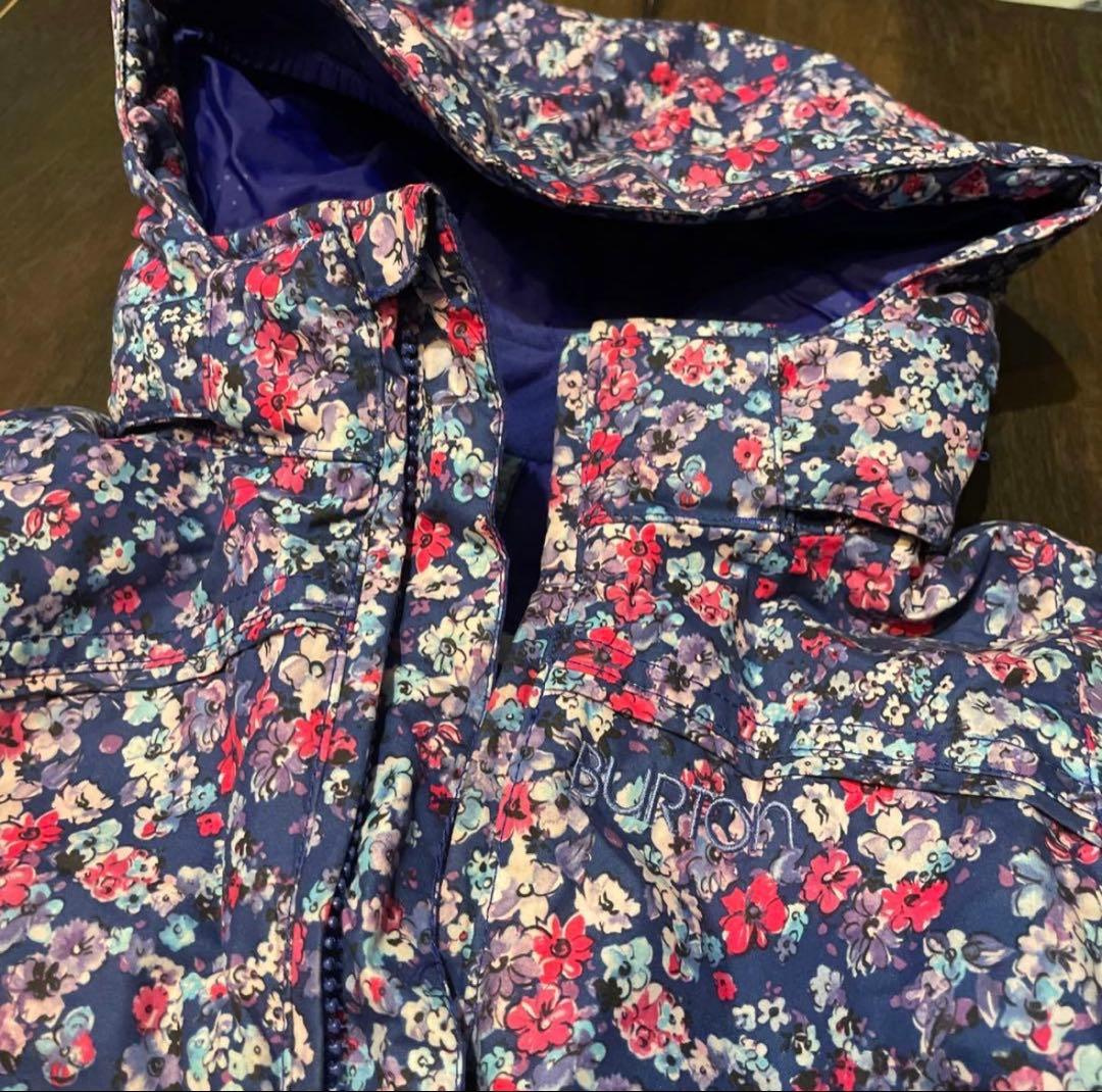 Burton バートンスキーウェア花柄　100cm位