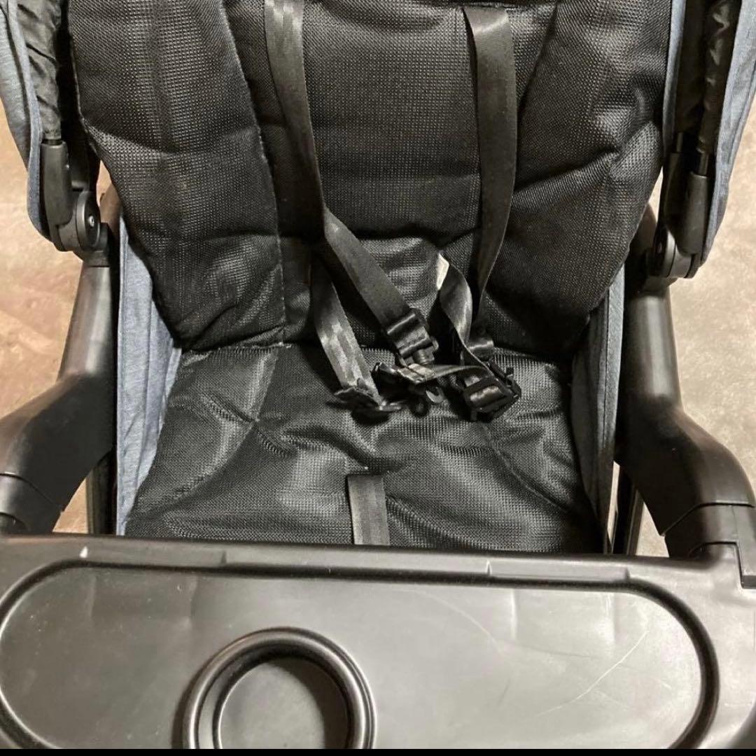 美品 KATOJI ベビーカー 二人でゴー DX 2人乗り 双子 デニム
