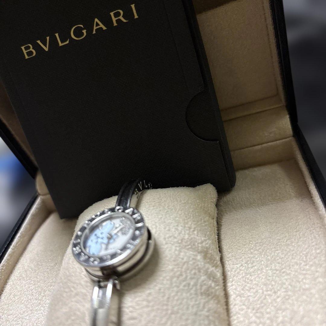 BVLGARI 花デザイン 腕時計