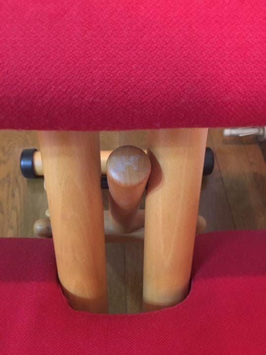 ストッケ マルチ バランスチェア STOKKE 椅子 チェア 赤 北欧