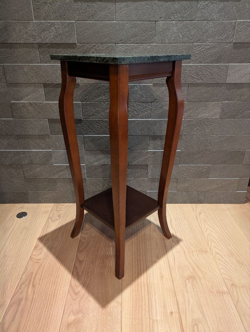 【Itokin】大理石 サイドテーブル 花台 コンソール テーブル アンティーク