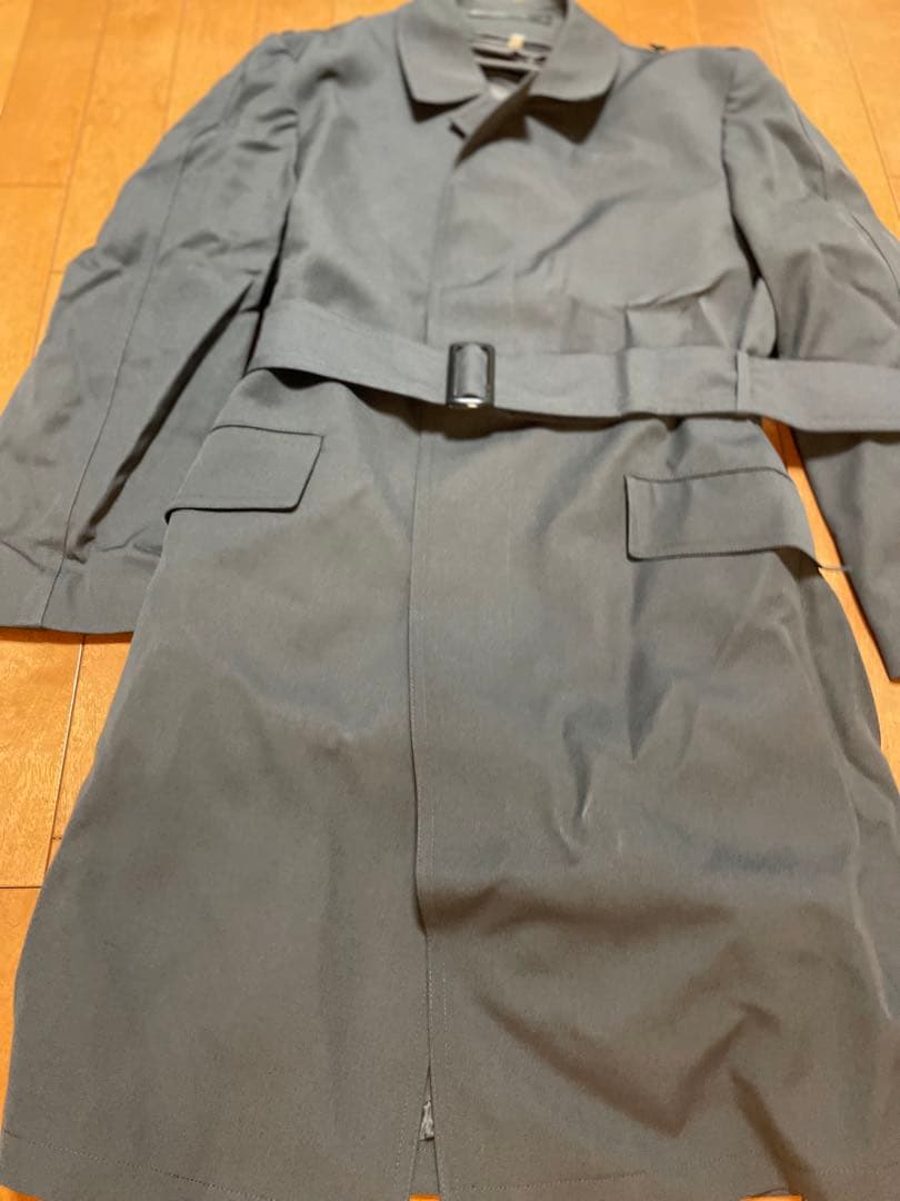実物　ドイツ軍　トレンチコート　ライナー付き　アウター　ミリタリーコート
