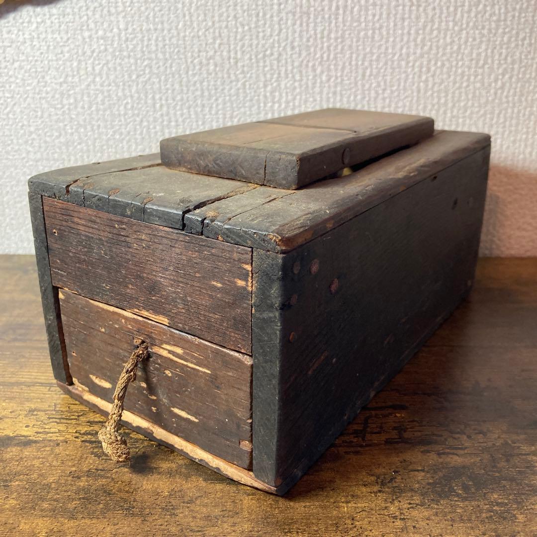 D-5【希少・当時物】アンティーク 鰹節削り器 昭和レトロ 木工品 鰹節削り機