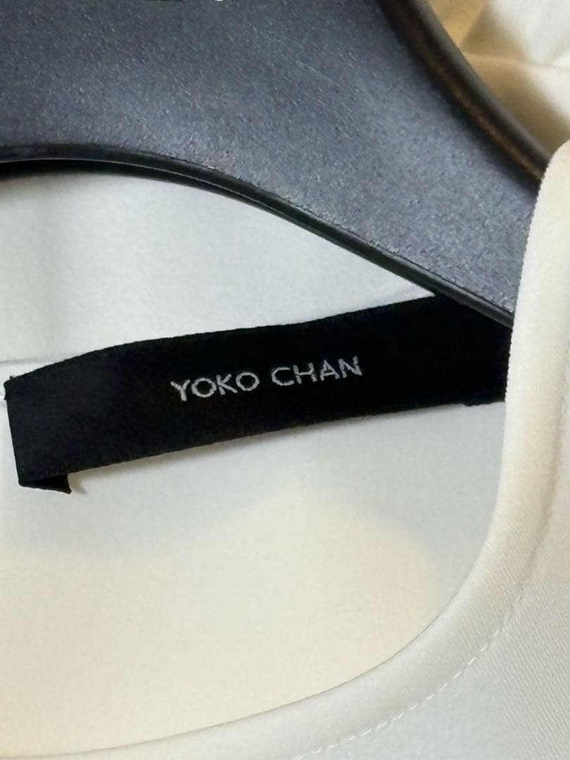 YOKO CHAN ヨーコチャン　ハーフスリーブ　ヘムギャザー　ブラウス