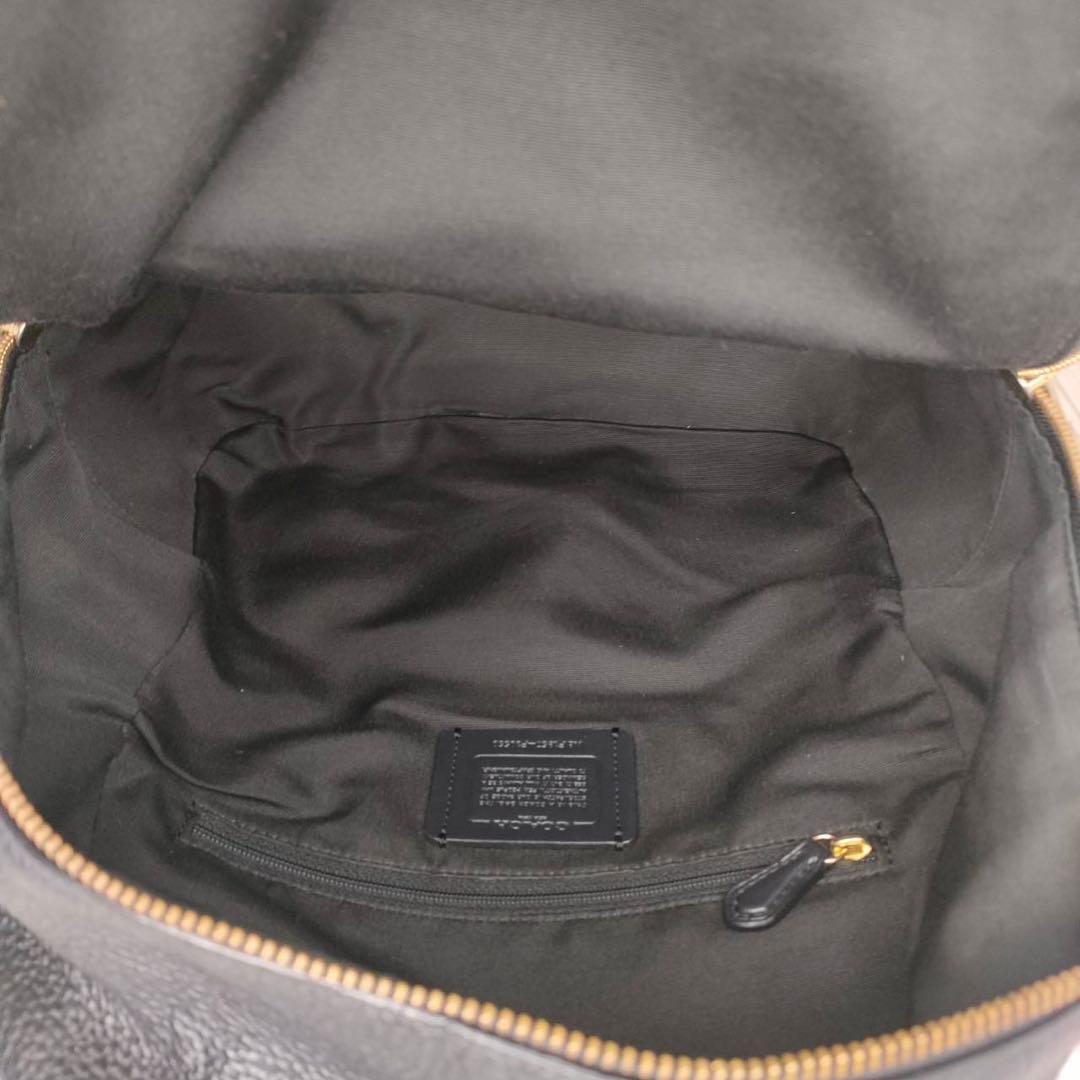 55 COACH コーチ　レザー　リュックサック　バッグパック