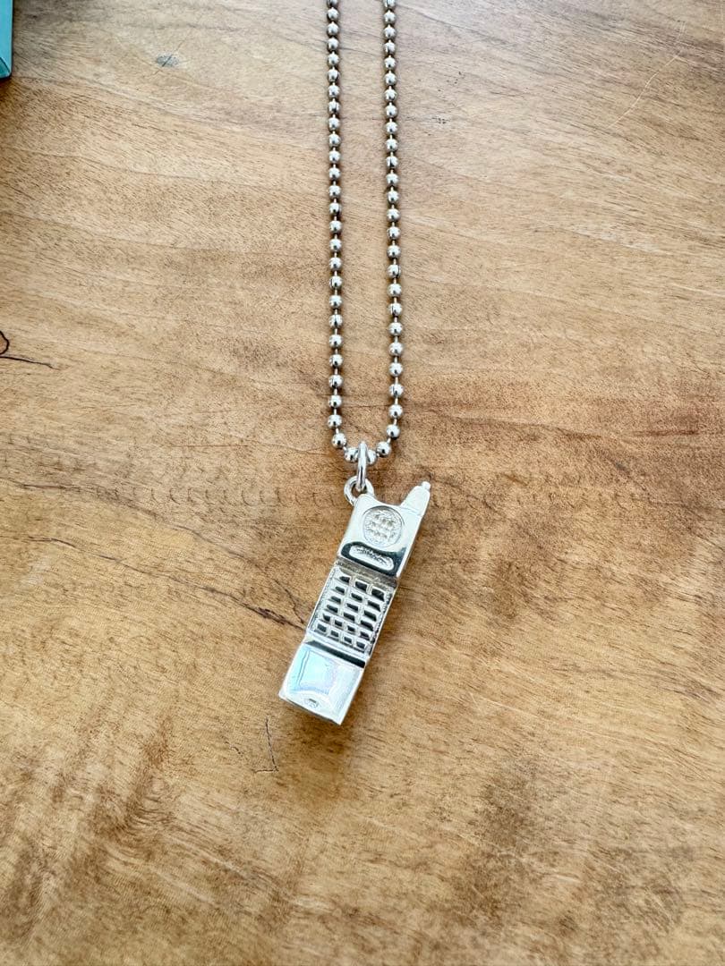 Tiffany & Co. ティファニーネックレス　携帯モチーフ　Supreme