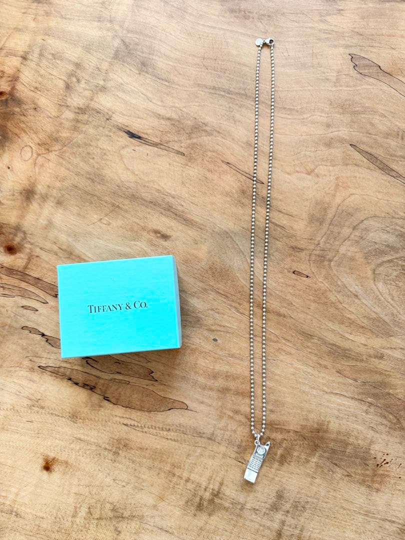 Tiffany & Co. ティファニーネックレス　携帯モチーフ　Supreme