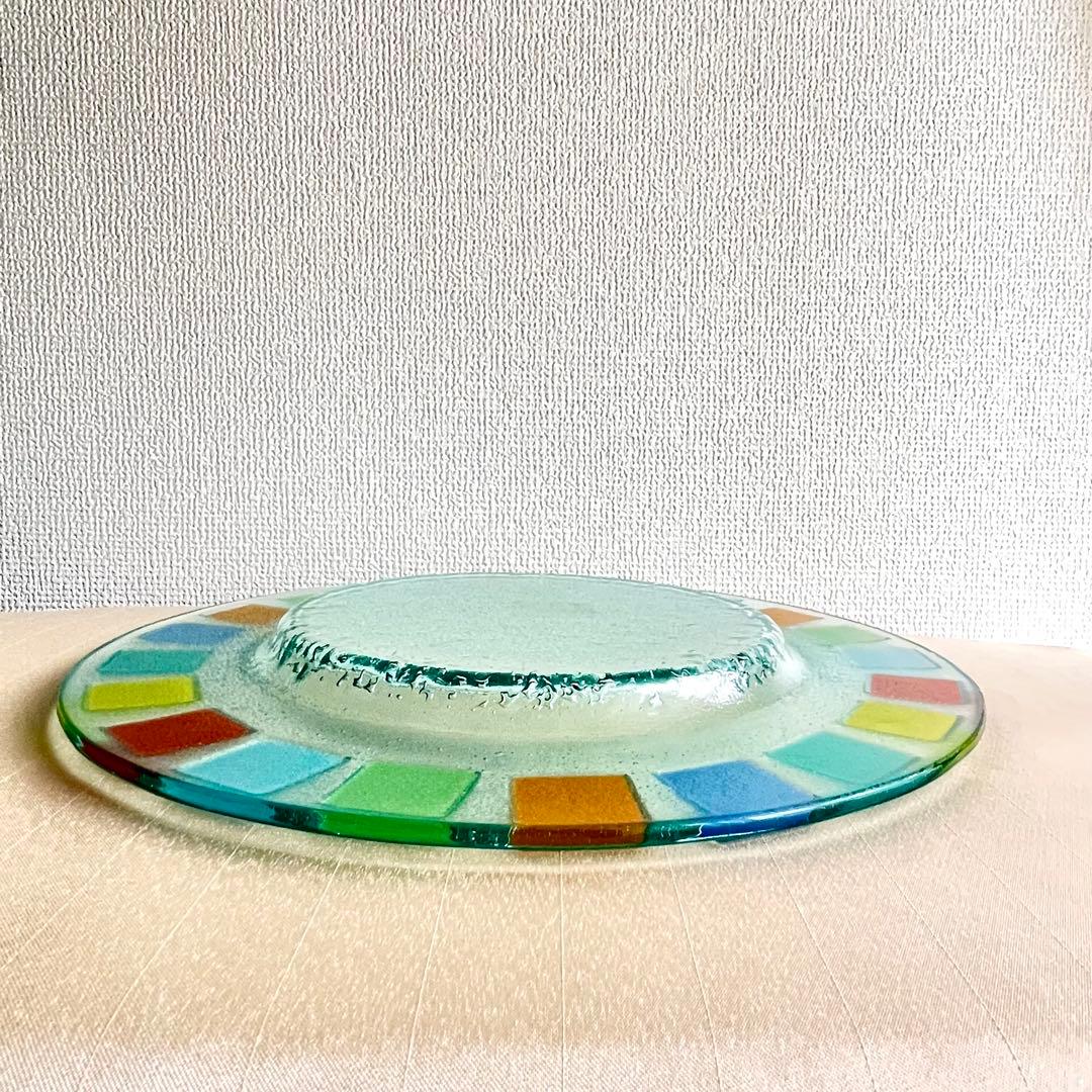 ★新品未使用★Villeroy & Boch ツイストレアガラスプレート大皿