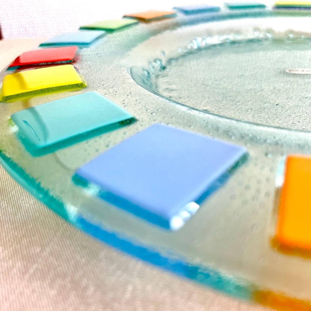 ★新品未使用★Villeroy & Boch ツイストレアガラスプレート大皿