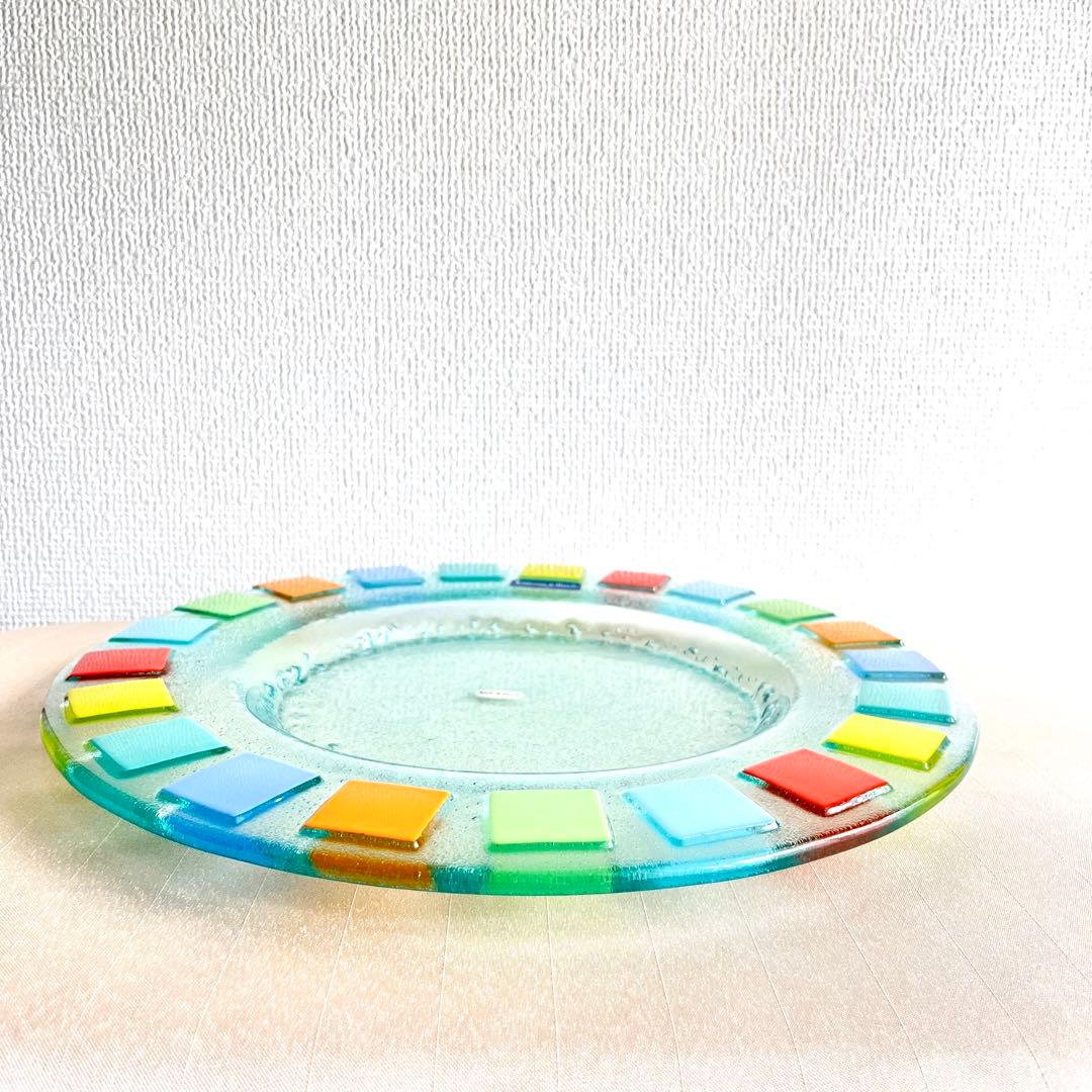 ★新品未使用★Villeroy & Boch ツイストレアガラスプレート大皿