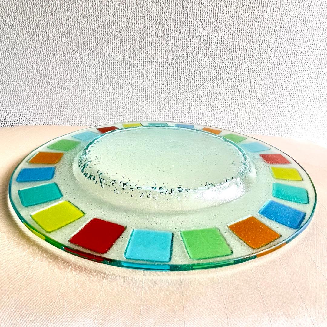 ★新品未使用★Villeroy & Boch ツイストレアガラスプレート大皿