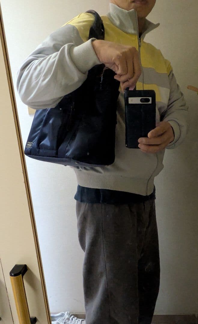 ポーター　PORTER ネイビー トートバッグ