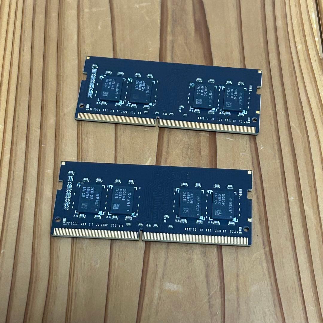 シリコンパワー ノートPC用 DDR4-3200 8GB×2枚 (16GB)