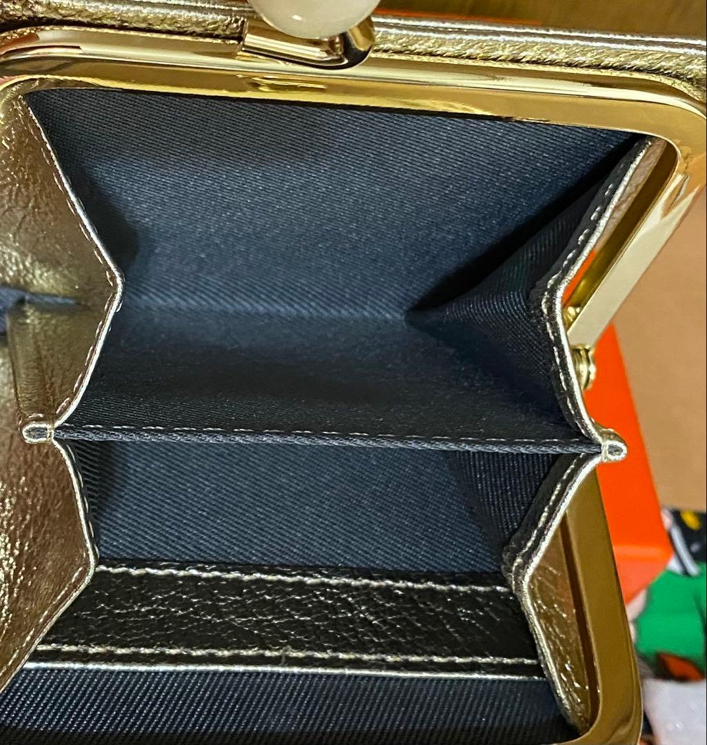 未使用PEZ(ペッツ) ×ear 本革　コラボがま口財布