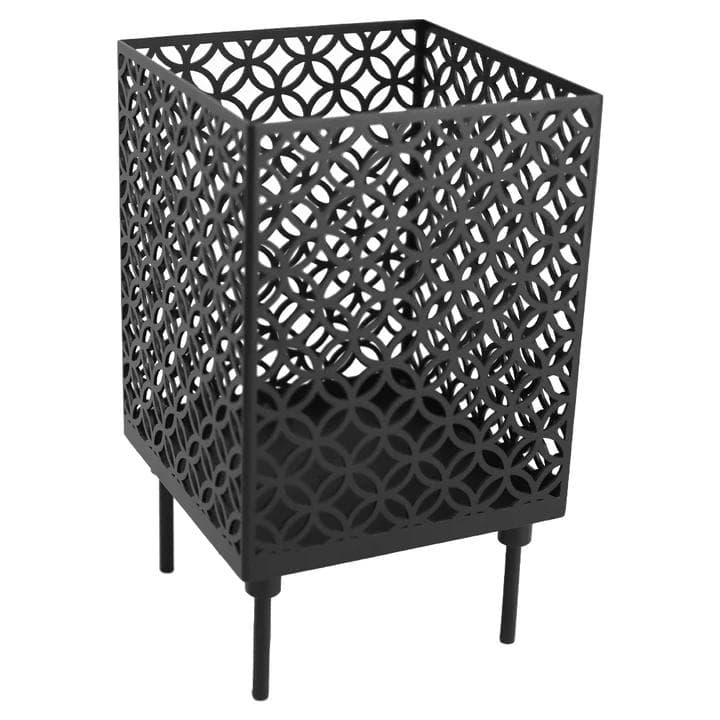 [未使用]S'more【和柄4面焚火台】 焚き火台＆網天板＆収納袋セット 七宝A