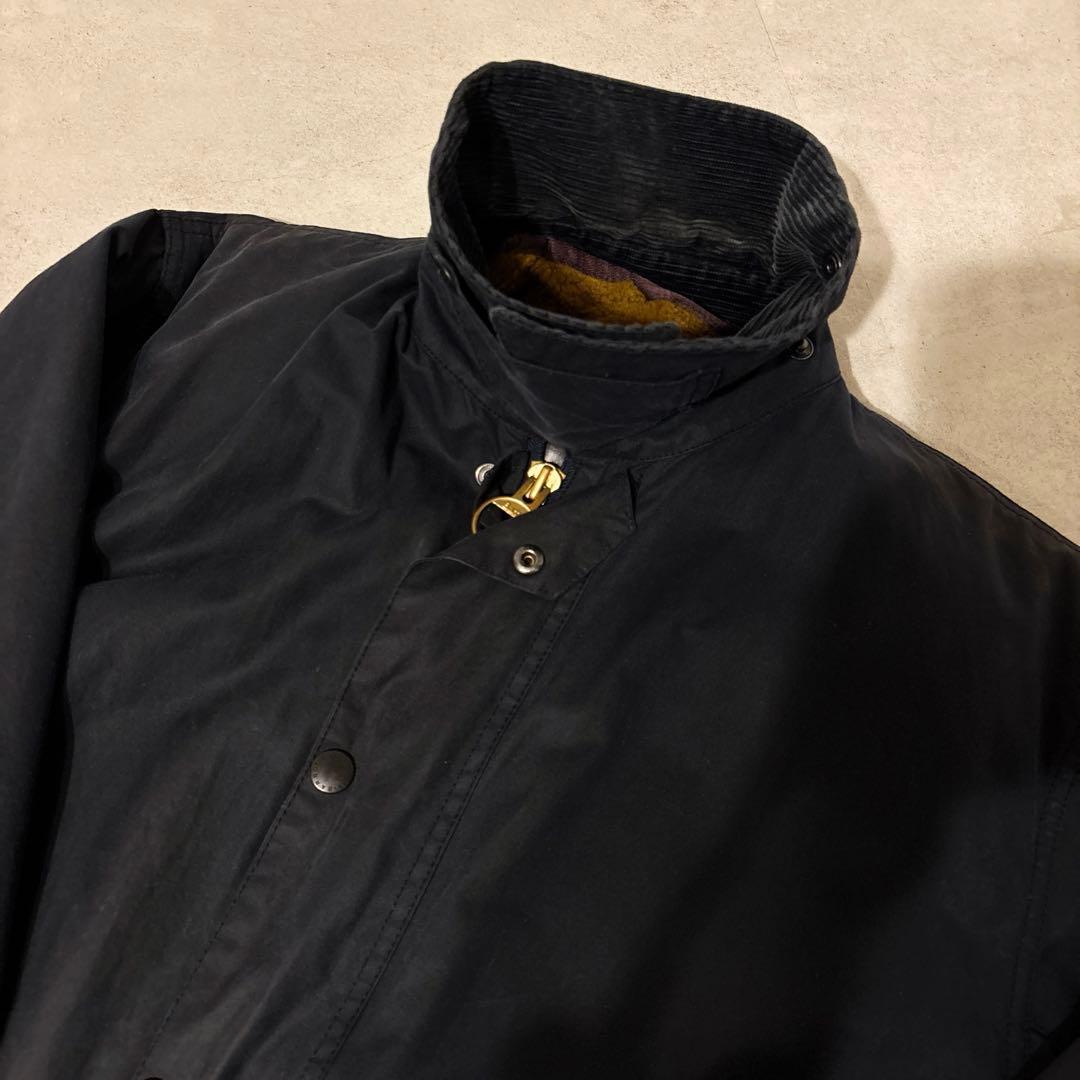 BARBOUR バブアー BORDER ボーダー ライナー付き 42 ネイビー