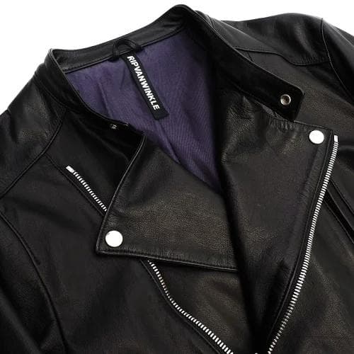 F03416 超美品 22SS RIPVANWINKLE レザーライダース M