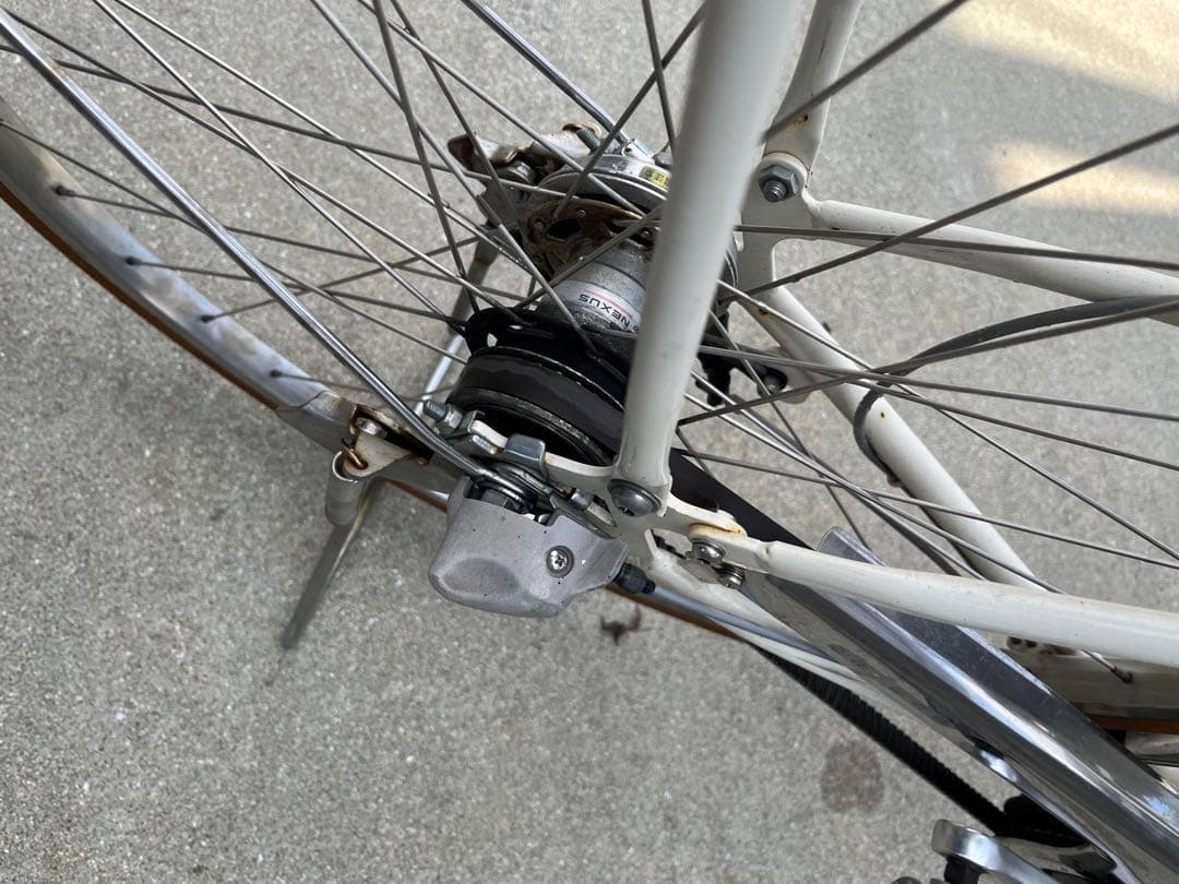 【送料込み】ブリヂストン　アルベルト　通学自転車 27インチ