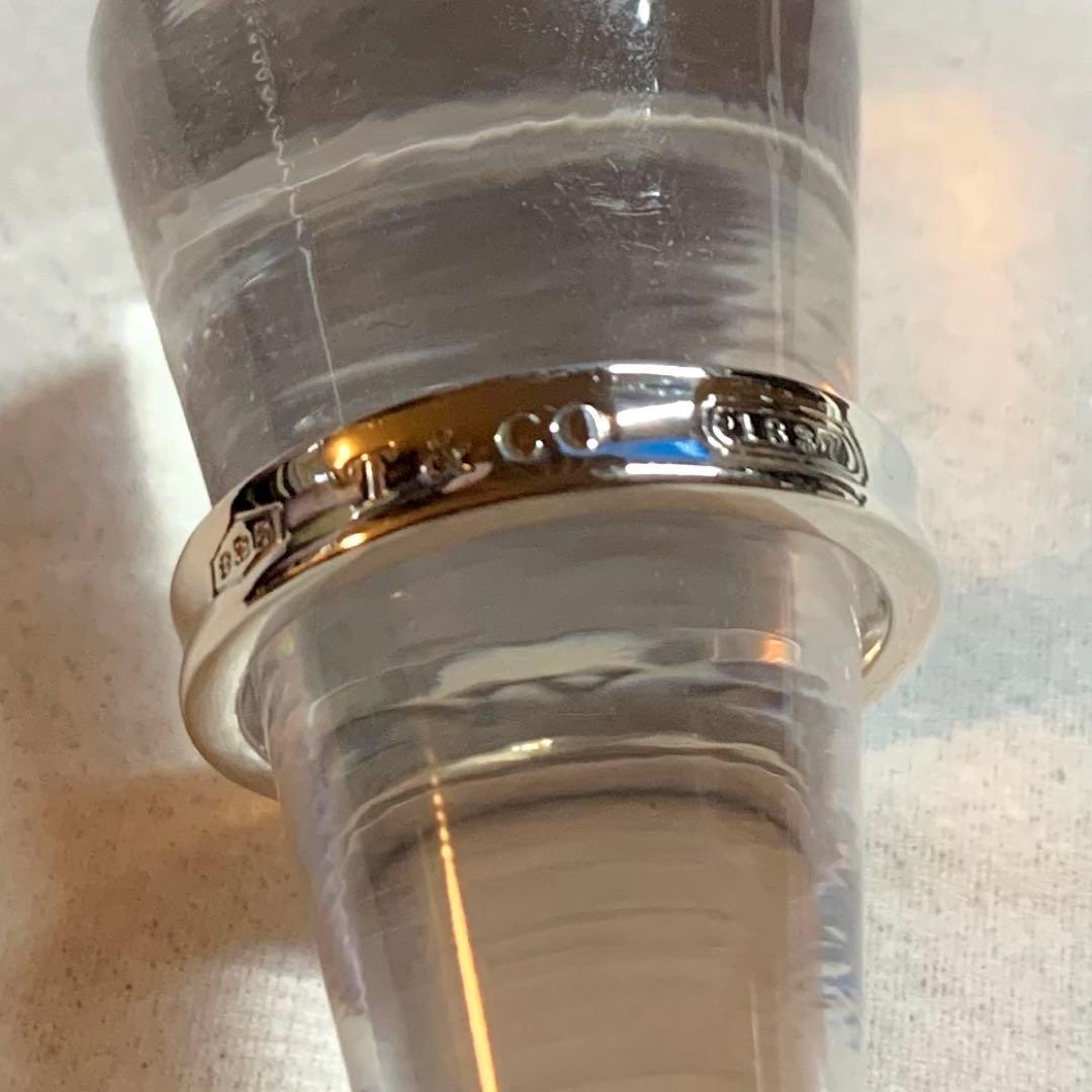 極美品　16号　1837 925 TIFFANY ナロー 指輪　リング　1837