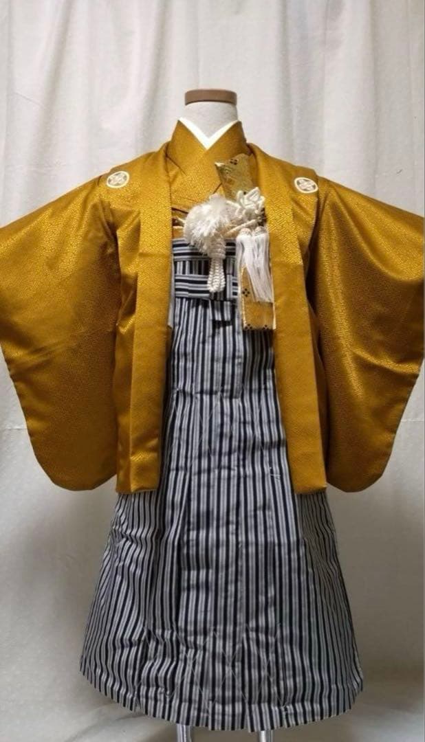 七五三 袴 3歳から5歳 着物 袴 羽織 長襦袢 小物 フルセット