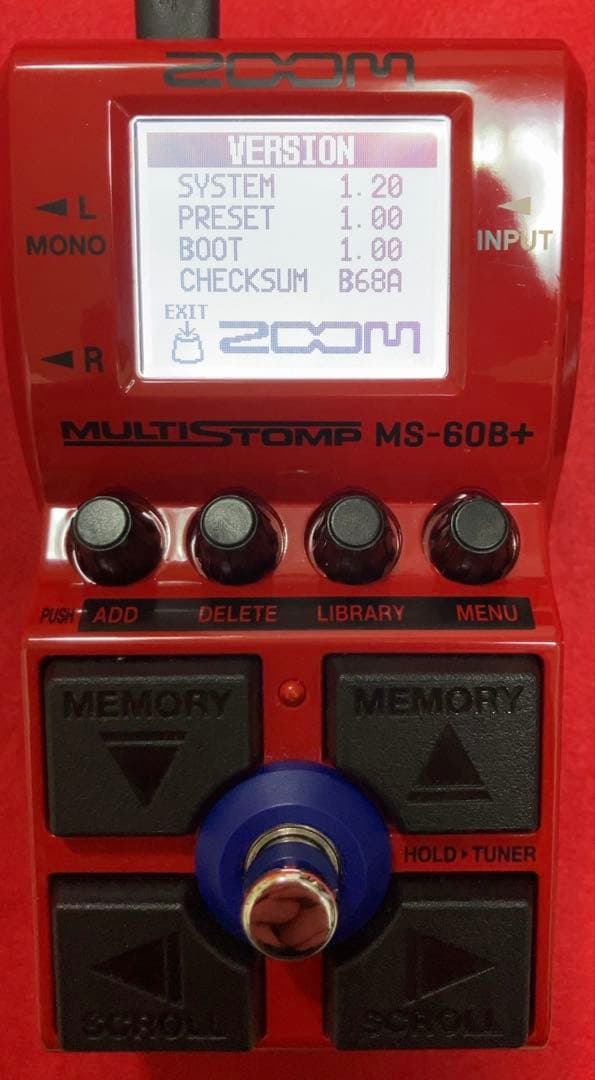 ZOOM MS-60B+ ベース用マルチエフェクター
