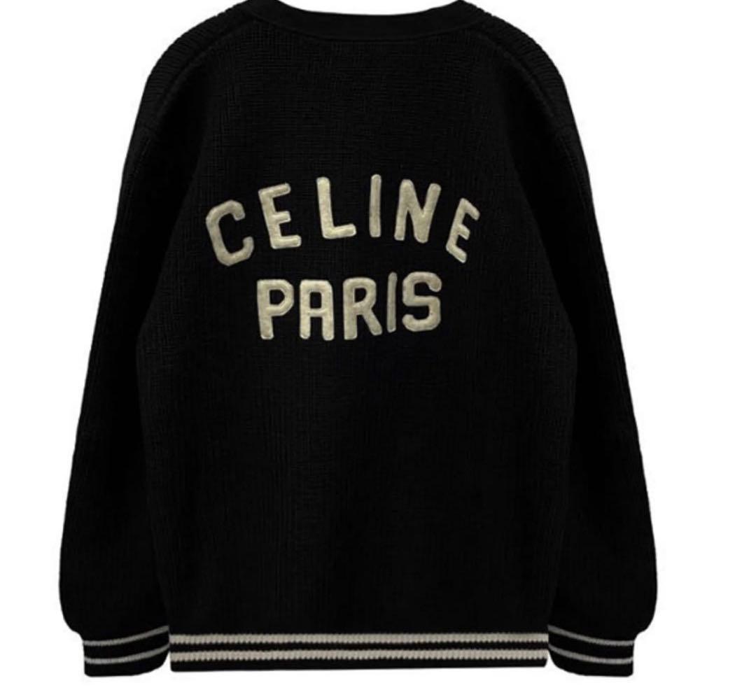 CELINE セリーヌ カーディガン メンズ ニット　XS オーバーサイズ