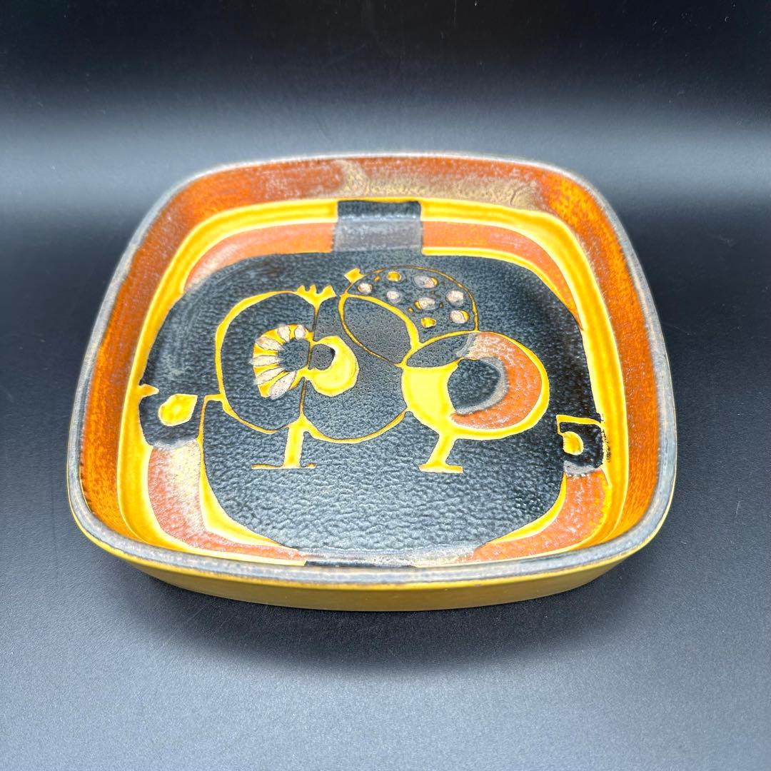 北欧ヴィンテージ　ロイヤルコペンハーゲン バッカトレイ(中)17cm