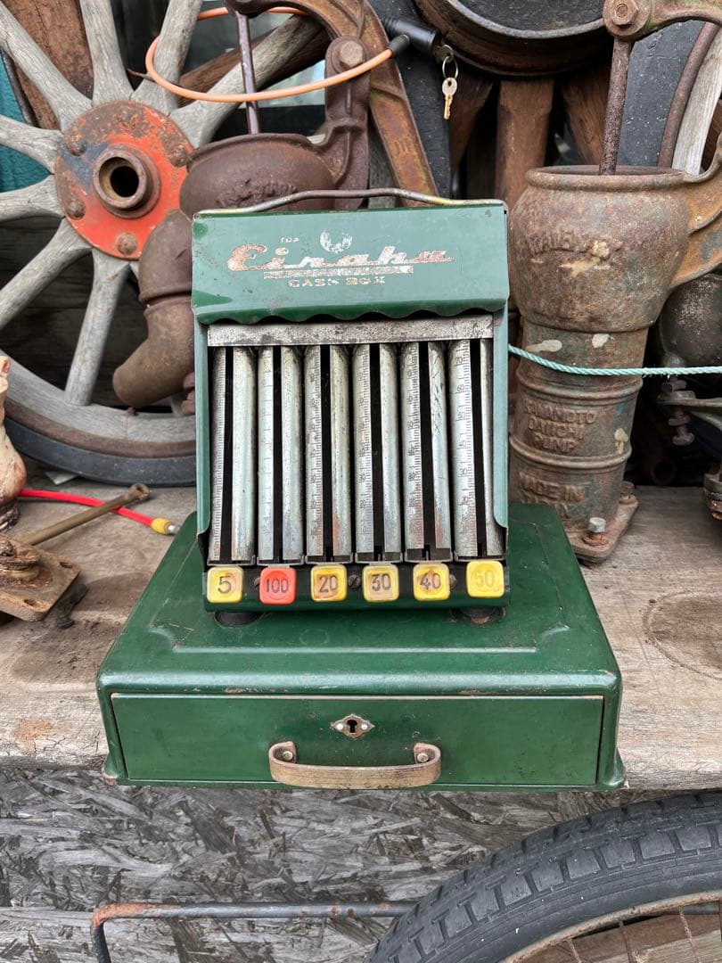 アンティークキャッシュボックス、キャッシュボックス、レトロキャッシュボックス、