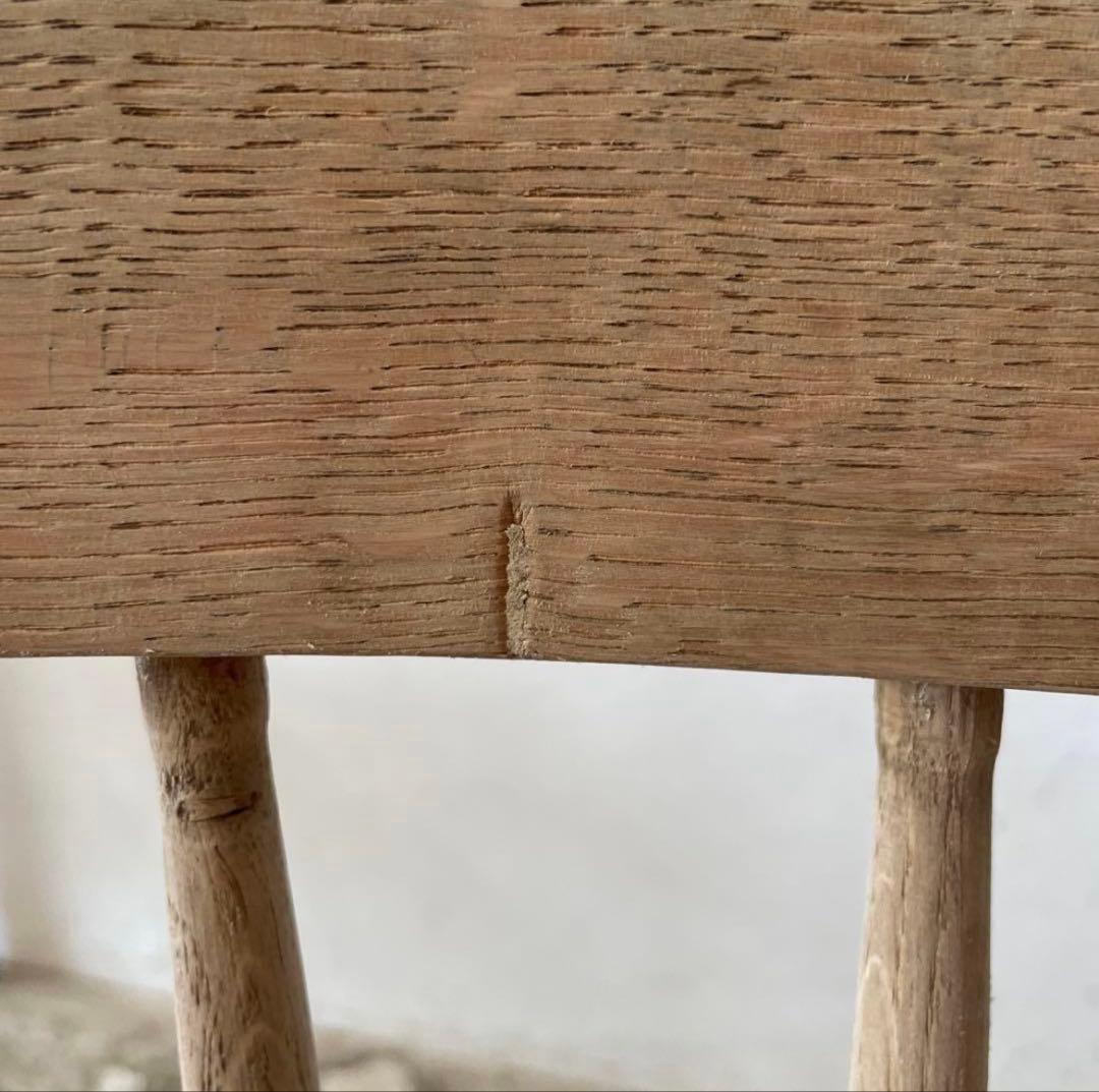 ビンテージ ダイニング カフェチェア 剥離