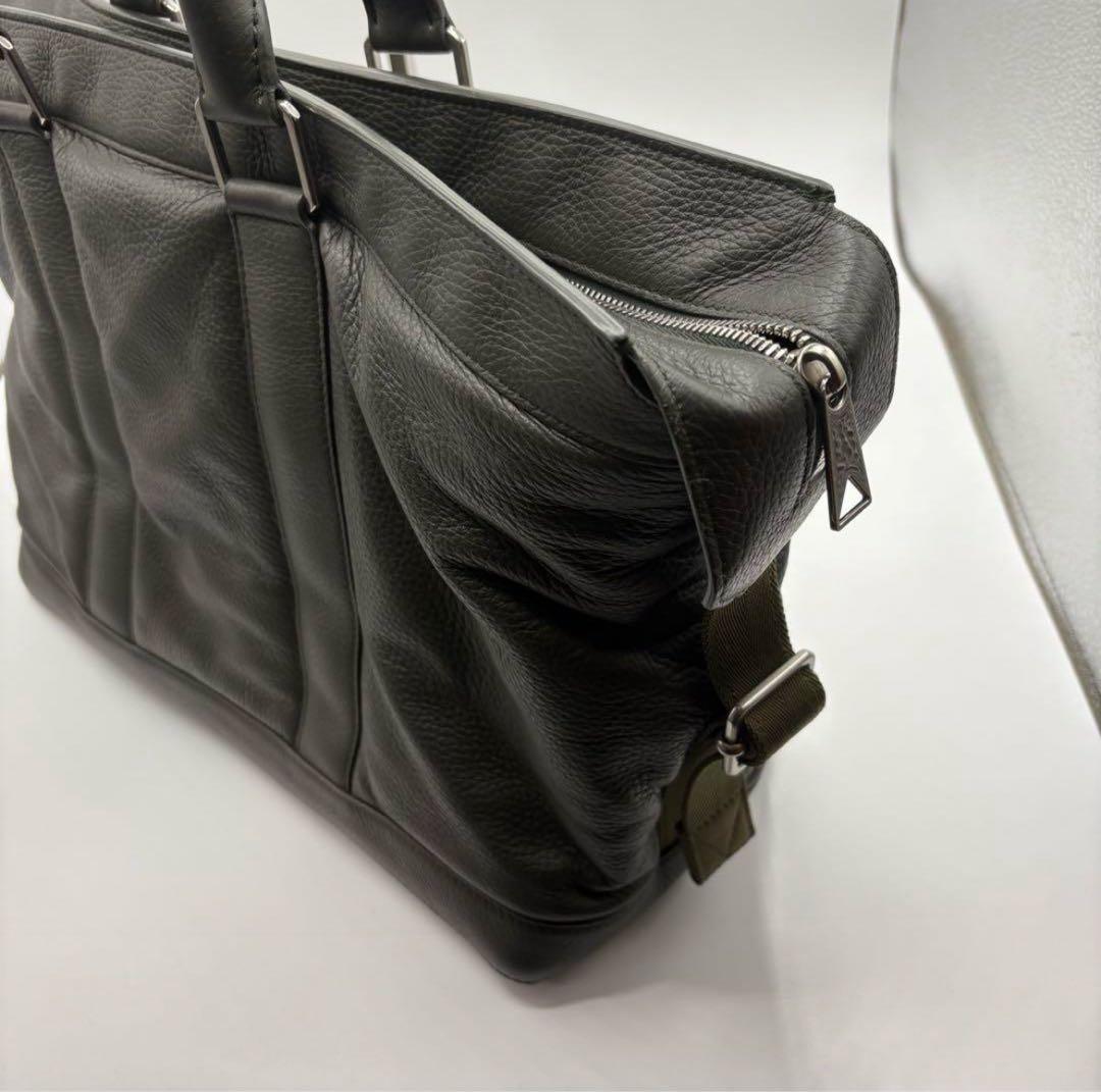 BOTTEGA VENETA レザートートバッグ　カーキ