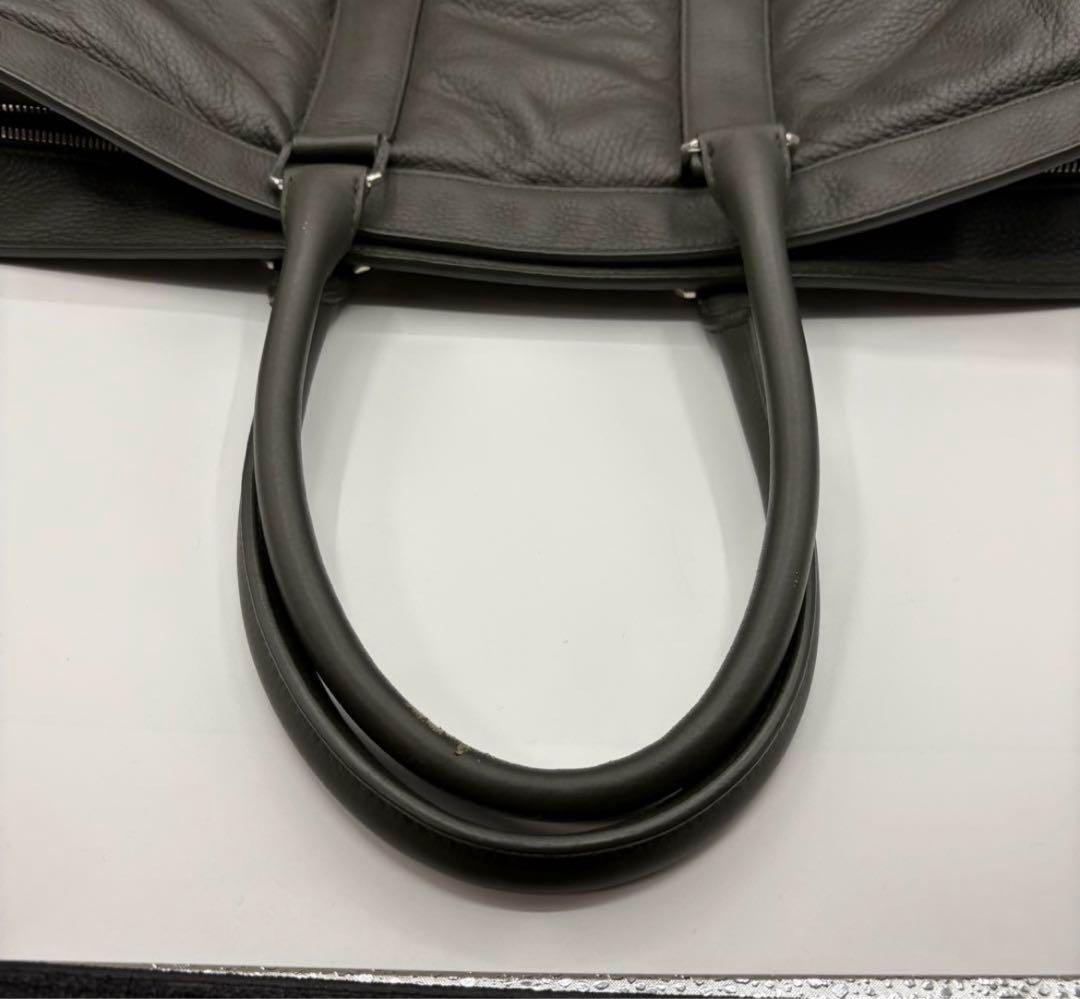 BOTTEGA VENETA レザートートバッグ　カーキ