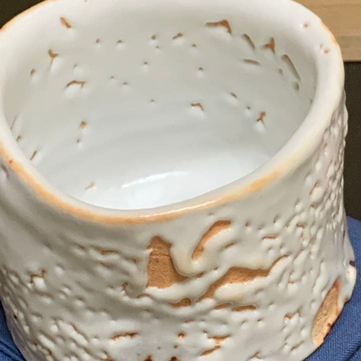 志野茶盌　共箱　未使用